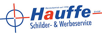 Logo der Firma Schilder-&Werbeservice Hauffe GmbH.